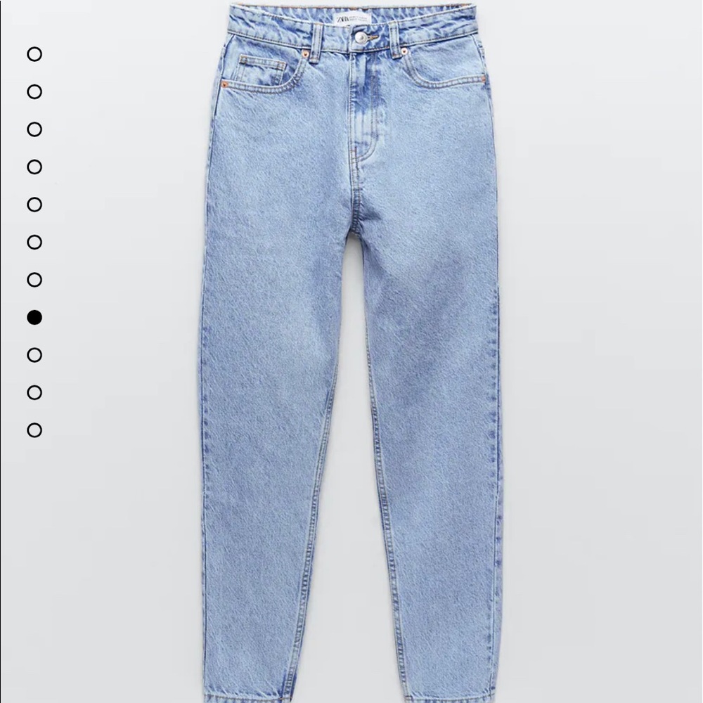 Zara Classic Mom Fit Jeans